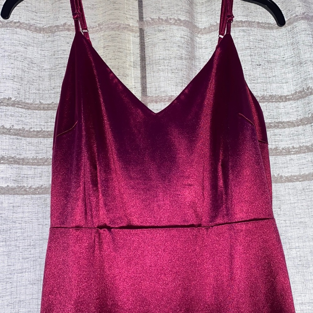 PROM Lulus Pink Satin Dress